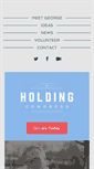Mobile Screenshot of georgeholdingforcongress.com