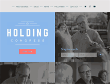 Tablet Screenshot of georgeholdingforcongress.com